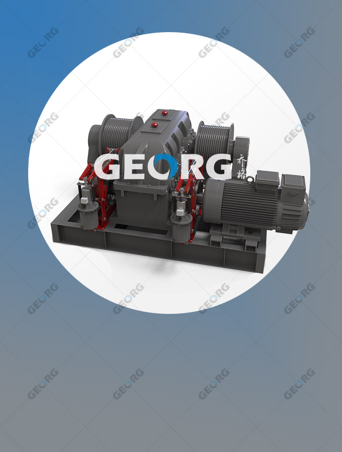 雙吊點卷揚(yáng)機(jī)，雙卷筒卷揚(yáng)機(jī)B